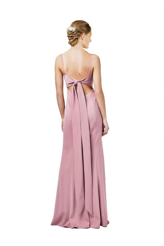Affordable Sheath Square Neck Stretch Crepe Long Black Formal Evening Dress Canada