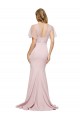 Affordable Sheath Sweetheart Stretch Crepe & Tulle Long Mauve Formal Evening Dress Canada