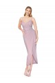 Affordable Mermaid High Neck Soft Chiffon Knee Length Primrose High Low Evening Dress Canada