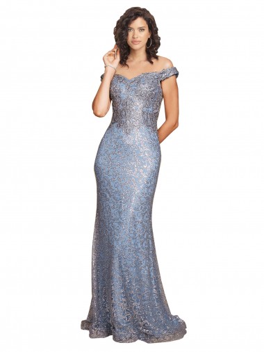 Affordable Mermaid Sweetheart Sequin Long Formal Evening Dress Canada