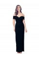 Affordable Mermaid Sweetheart Stretch Crepe Long Black Formal Dress Canada