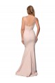 Affordable Sheath Sweetheart Stretch Crepe & Tulle Long Nude Formal Evening Dress Canada