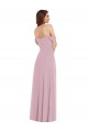 Affordable A-Line Sweetheart Soft Chiffon Long Primrose Black Tie Evening Dress Canada