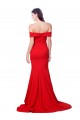 Affordable Mermaid Sweetheart Stretch Crepe Long Red Evening Dress Canada